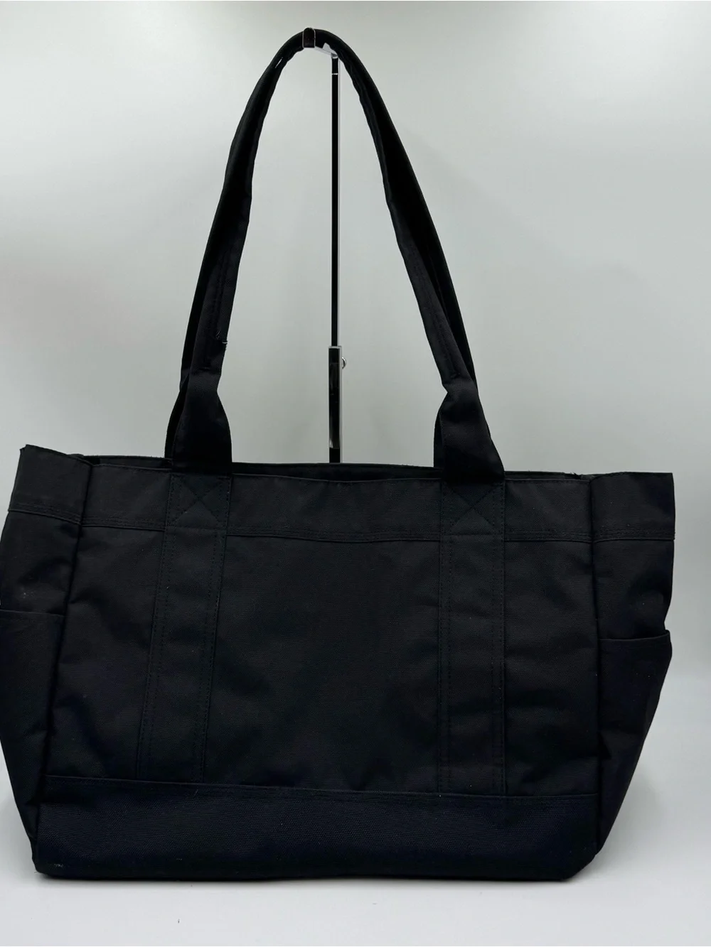 Carhartt Black Canvas Work Tote with Front Patch